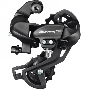 Cambio trasero, shimano rd-tx800, tourney tx, 7/8 velocidades, tipo enganche directo, negro, a granel - 1