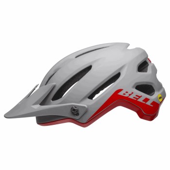 Casco 4forty mips grigio/rosso taglia 52/56cm - 2 - Caschi - 0768686167225