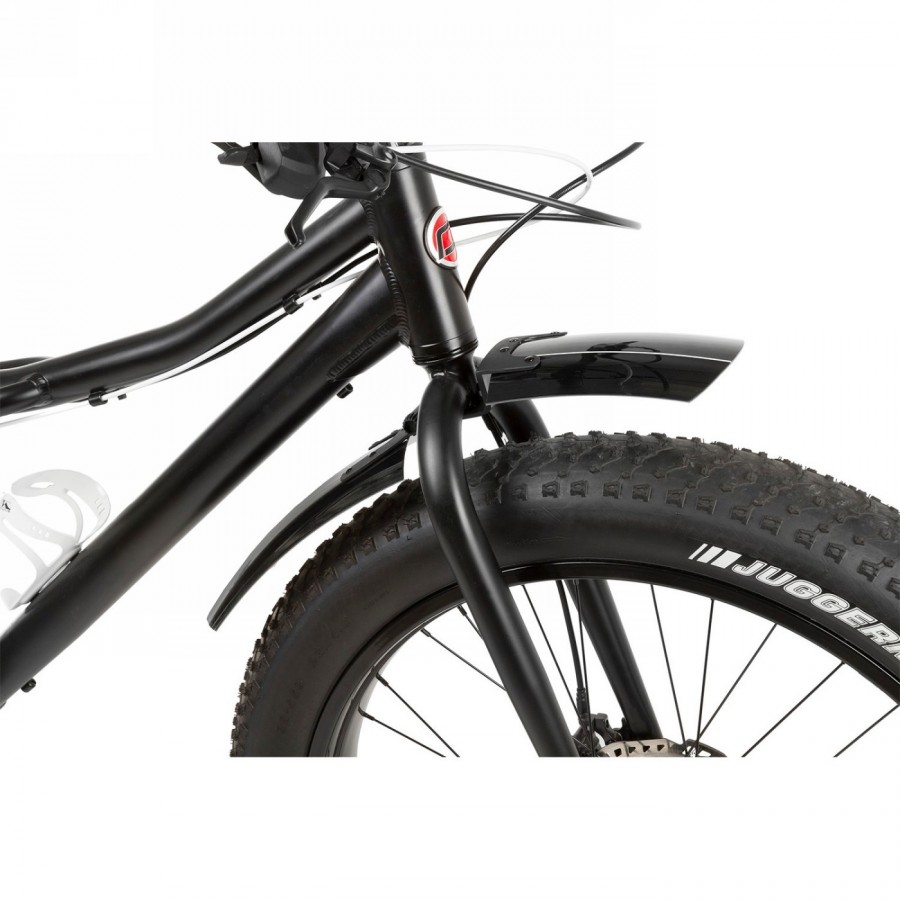 Guardabarros, m-wave 'mud max fat f', para bicicleta de rueda gorda , vr, con soporte de clip, 115 mm de ancho, en tarjeta - 3