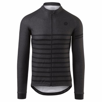 Maillot mid season sport homme gris acier - manches longues taille s - 1