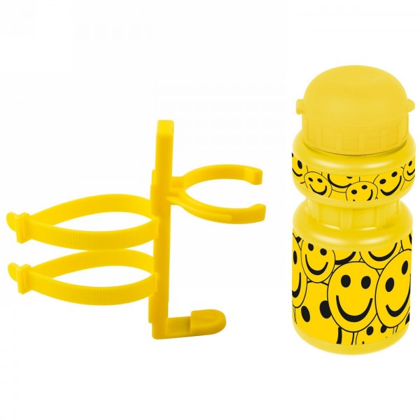 Kindertrinkflasche pbo 300 smile, smiley design - 1