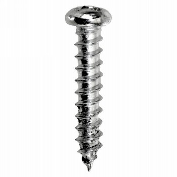 Mini bell, 34.5 mm, steel, black, with self-tapping screw, mv - 2