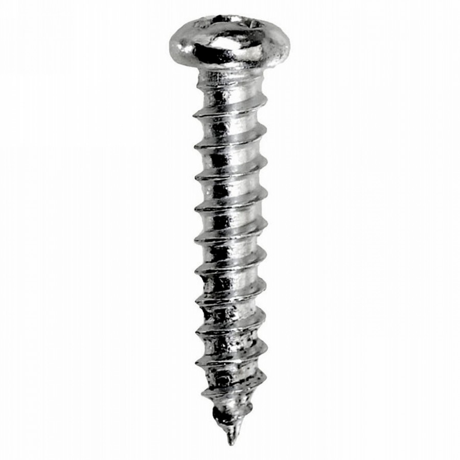 Mini bell, 34.5 mm, steel, black, with self-tapping screw, mv - 2