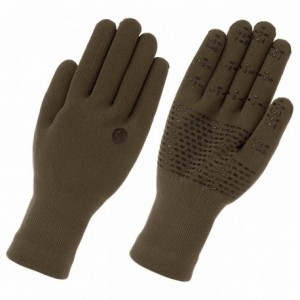 Military green merinoventure gloves size l-xl - 1