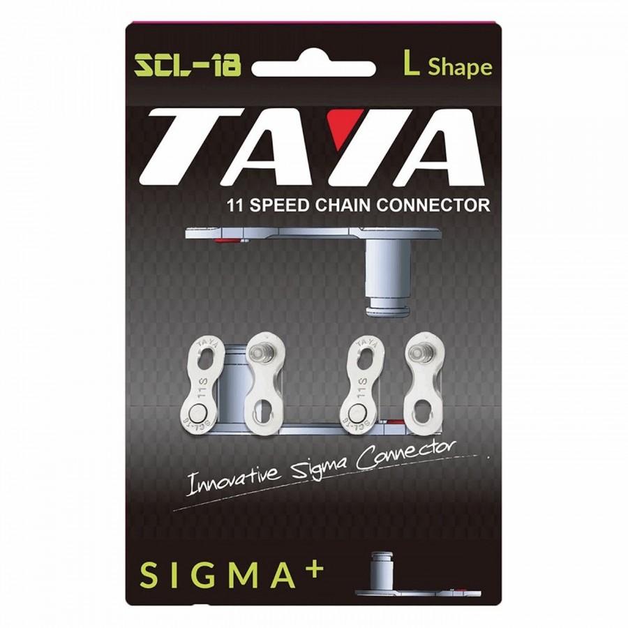 Giunto catena 11v argento con connettore sigma+ (2 set) - 1 - Falsamaglia / giunti - 0641306921820