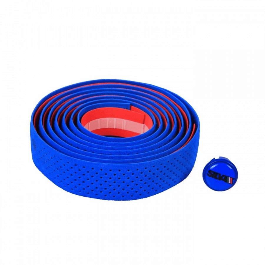 Handlebar tape silva max blue holes - 1