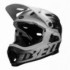 Casco super dh nero/bianco integrale taglia 58/62cm - 3 - Caschi - 0768686469091