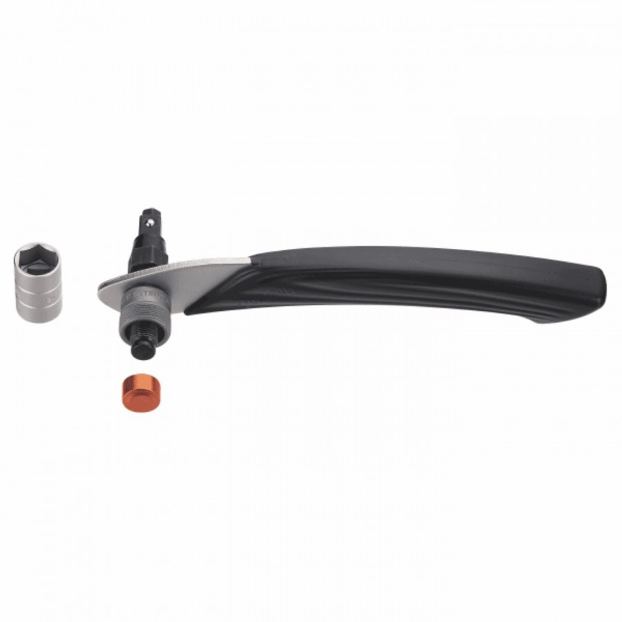Crank arm extractor quadro pivot ro - isis ergonomic handle + keys - 1