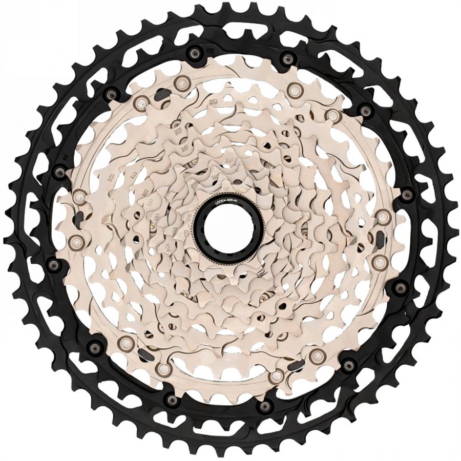 cassette sprocket, shimano cs-m8100-12,deore xt, 12-speed(hyperglide+), 10-12-14-16-18-21-24-28-33-39-45-51t, ind.pack - 1