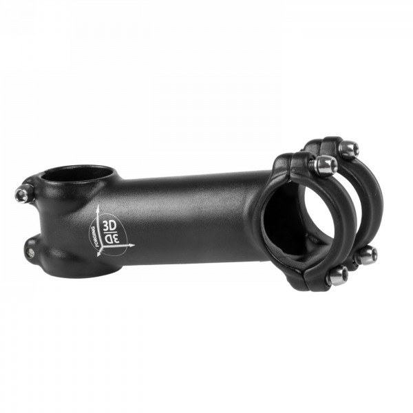 Ahead stem astem 3d, 1.1/8', 100 mm, 7°, aluminium 3d forged, black, clamp 31.8 mm, mv - 1