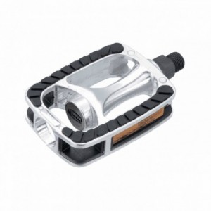 Coppia pedali trekking alluminio antiscivolo con reflex bs - 1 - Pedali - 