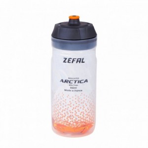Botella de agua zefal thermal arctica 55 gris-naranja 55 - 1