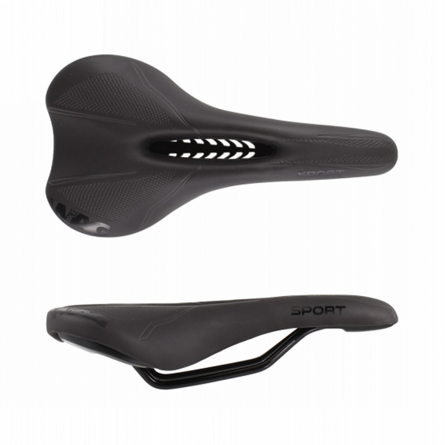 Sport race saddle with central hole - 1