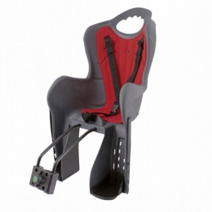 Elibas rear seat with red cushion anthracite frame - 1