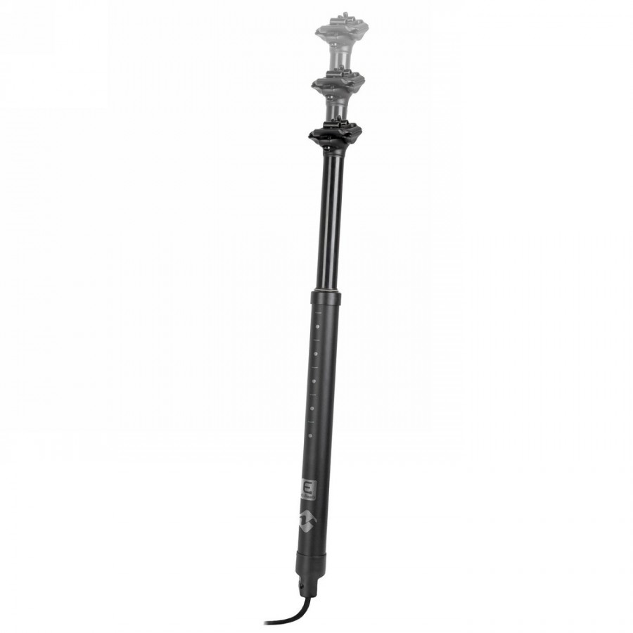 Stepless pneumatic seat post levitate in 2 m-wave, 31.6 x 426 mm, with 'remote control', adjustment range 125 mm, - 2