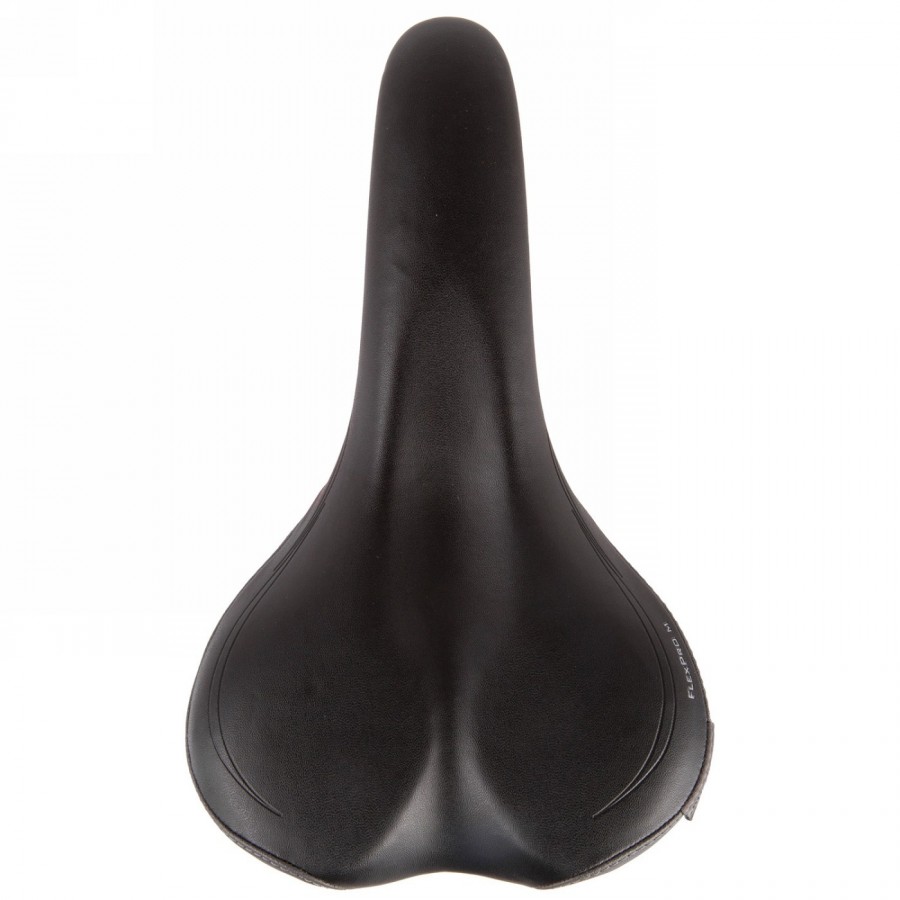 selle velo plush propotion d2, flexpro m, pour hommes, 263 x 158 mm, noir/gris, avec carte - 4