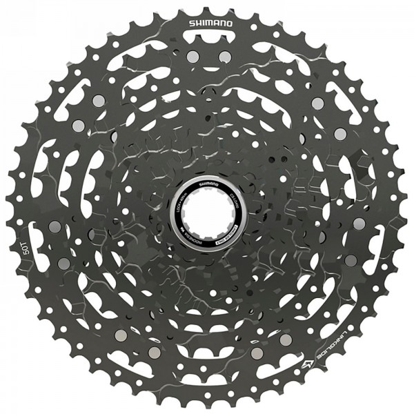 cassette sprocket shimano cs-lg400-11,11-speed, 11-13-15-17-20-23-26-30-36-43-50t, bulk - 1