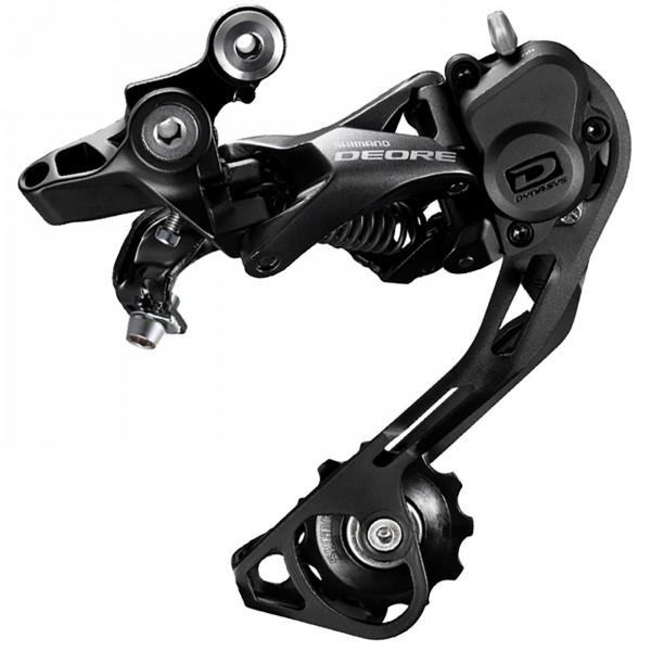 cambio trasero shimano rd-m6000, deore, sgs 10 velocidades, superior normal,diseño shadow, fijación directa(compatible con monta