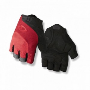 Bravo gel guantes cortos rojo talla s - 1