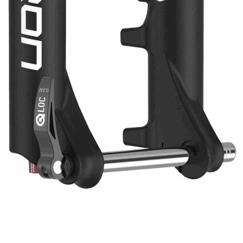 Q-loc 100x15mm thru axle in cr-mo compatible with suntour - 1