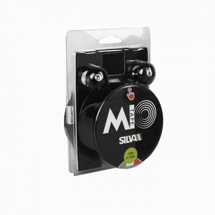 Silva mio black handlebar tape with caps - 2