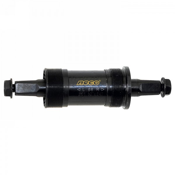 Compact bottom bracket neco, 127/30.5 mm, with steel shells, with italian thread 36 x 24 t, jis, for shimano - 1