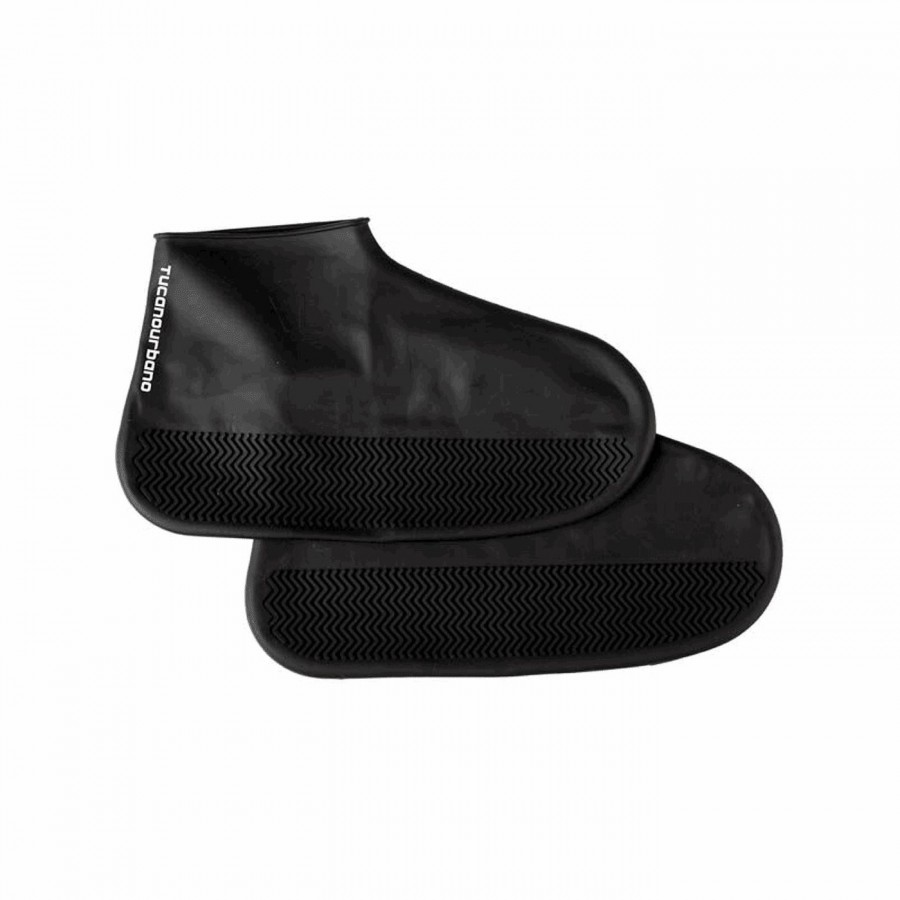 Footerine overshoes black size l - 1