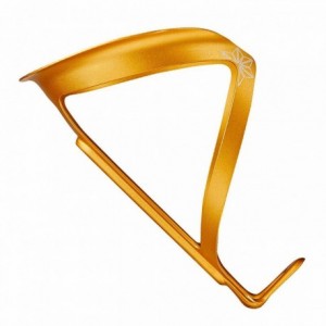 Bottle cage in anodized aluminum - fly cage gold - weight: 18g - 1