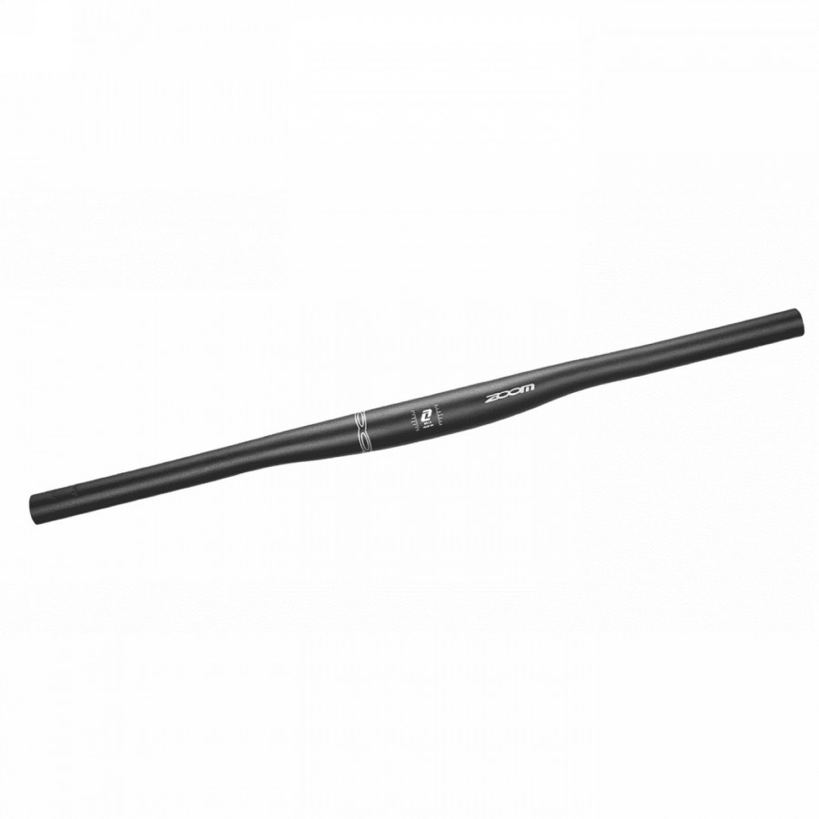 Flat aluminum mtb handlebar 31.8 760 mm black - 1