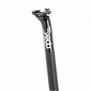 Tija de sillín zero100 31,6mm x 350mm acabado negro offset: 12mm - 1