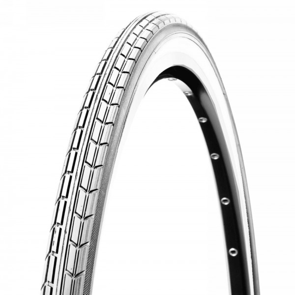 Tire 26" x 1 3/8 (37-590) white c1207 rigid - 1