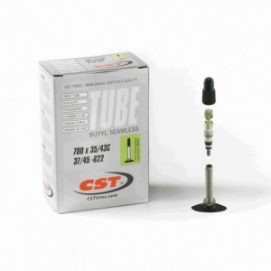 Inner tube 28" 700 x 35/43 presta (stroke) 48mm removable - 1