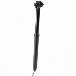 Seatpost mtb alloy 31.6mm 440mm telescopic with control - 1
