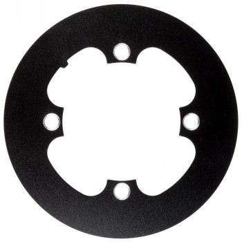 Chain guard pd-g-104, aluminium, for hole circle 104mm, for 40 teeth, black anodised, mv - 1