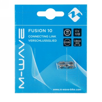 Link for 10-fold chains, width 5.88 mm, silver, 1 pc. on blister pack. - 2