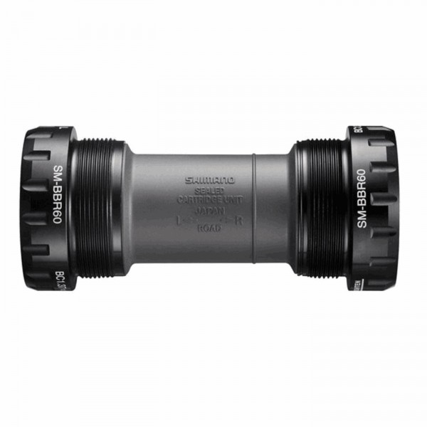 Movimento centrale road ultegra bsa 68mm nero - 1 - Movimento centrale e calotte - 4524667109549