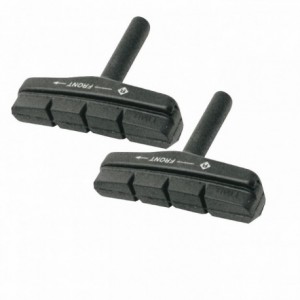Aluminum cyclocross-cantilever brake pads 54mm with pin - 1