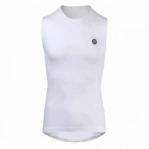 Everyday base unisex underwear white - sleeveless size xs - 1