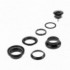 Serie sterzo 1/8" a-head set neco nero in acciaio su sfere - 2 - Serie sterzo e tappi - 4015493390534