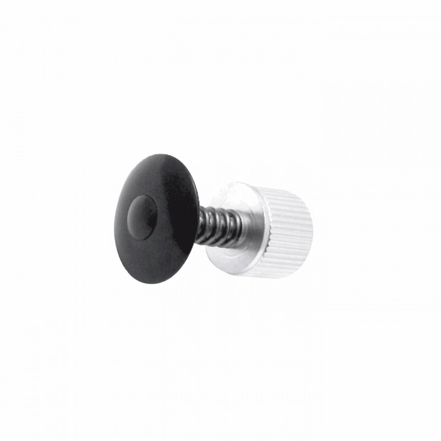 Steering tie rod cap diameter: 31.8mm in black aluminum - blister - 1