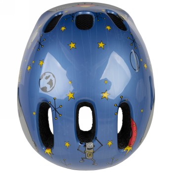 casque enfant kid-s, design : space, avec matériau réfléchissant, taille s 52 - 57 cm, box - 3