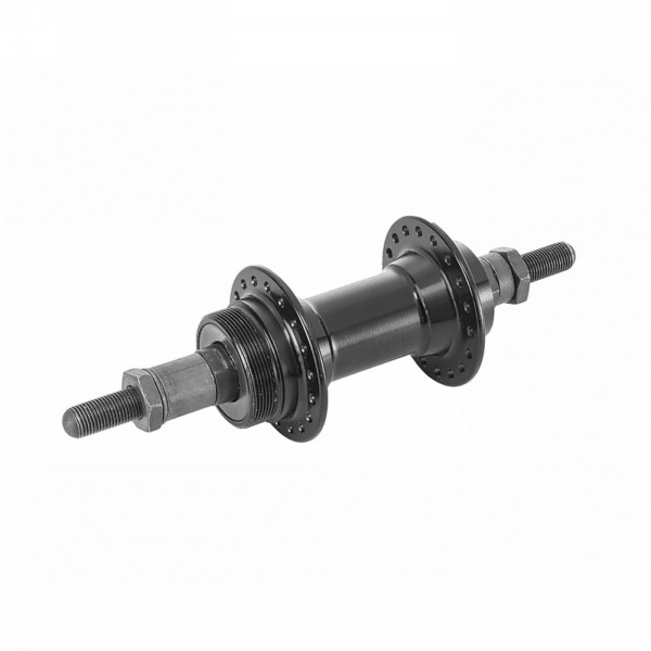 Rear hub 36f black 6/7 v 3/8 pin - 1