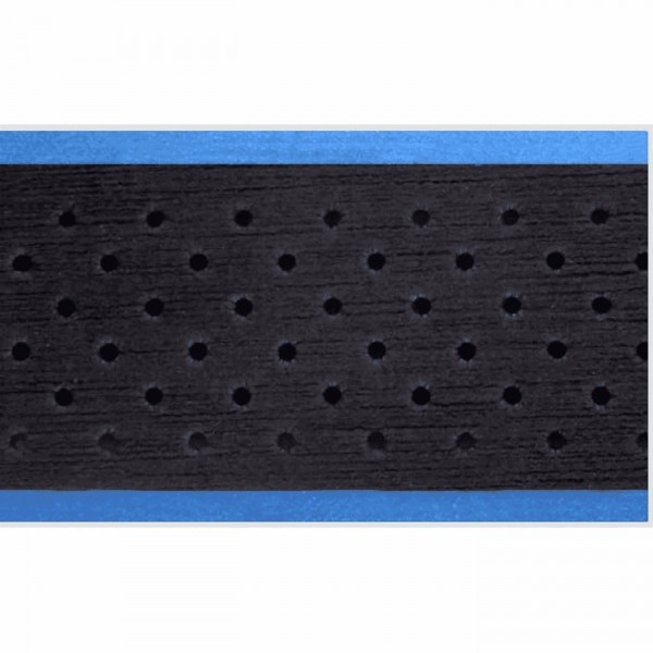 Handlebar tape silva reverso holes black blue line - 1