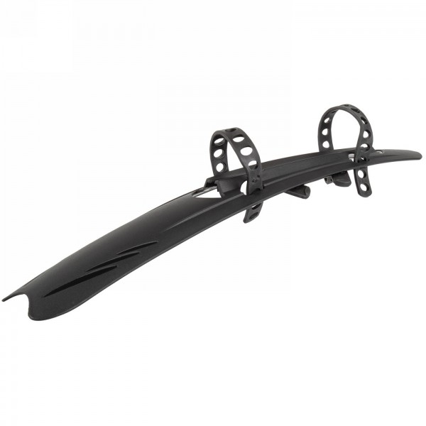 Vr mudguard, m-wave mud max dt.s, width ? mm, length 393 mm, suitable for max. 75 mm down tube width, black, on card - 1