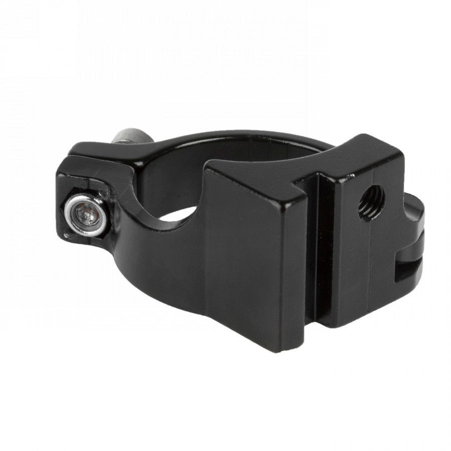 Halter für direct-mount umwerfer, alu, durchmesser 34.9 mm mi adapter für 31,8mm, schwarz,für shimano (xtr/xt/slx/deore) und - 1