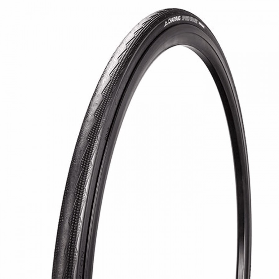 Speed shark 700x28 60tpi tube type black tire for road racing - 1