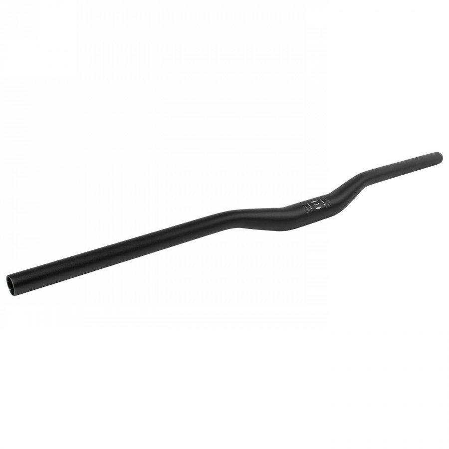 Mtb handlebar hb-m4.1, aluminium, matt black, width: 780mm, clamping: 31.8mm, backsweep: 7°, upsweep: 3°, rise: 20 mm, mv cat. 4