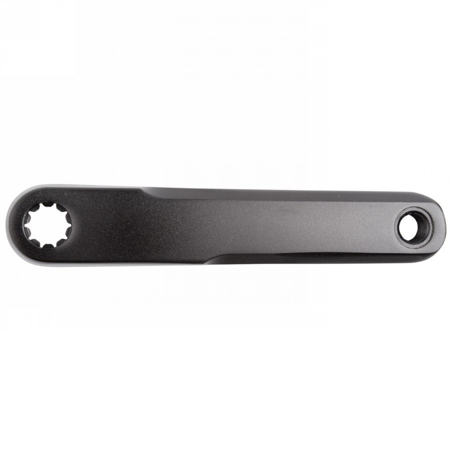 Crank, right, isis mount, for bosch gen 2+4+brose system, aluminium, 175 mm, black anodised, 5 mm offset, mv - 1