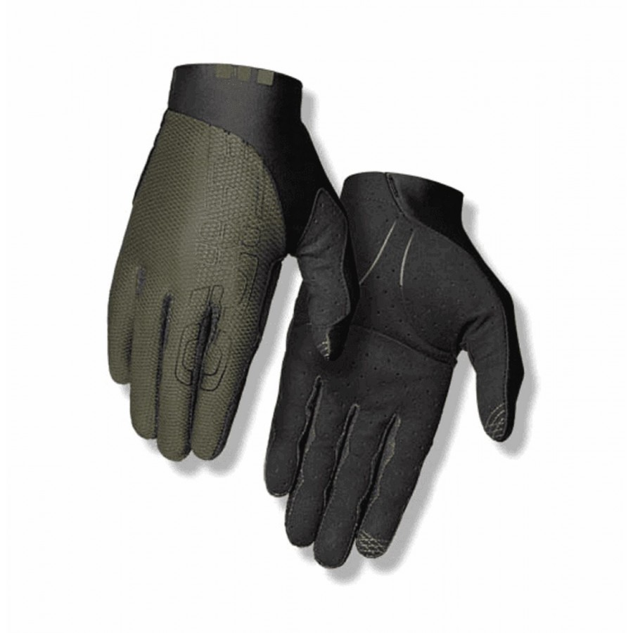 Trister long gloves olive green size xl - 1