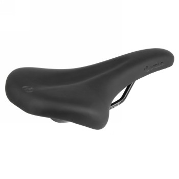 Sattel velo, speedflex basic, 277 x 157 mm, schwarz, schwarzes stahlgestell mit skala, mv - 1